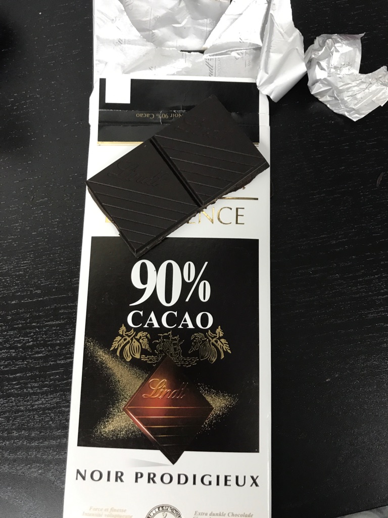 Lindt cacao 90%