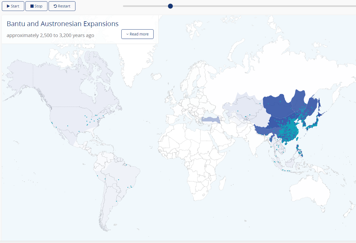 DNA Test Family History Map 2