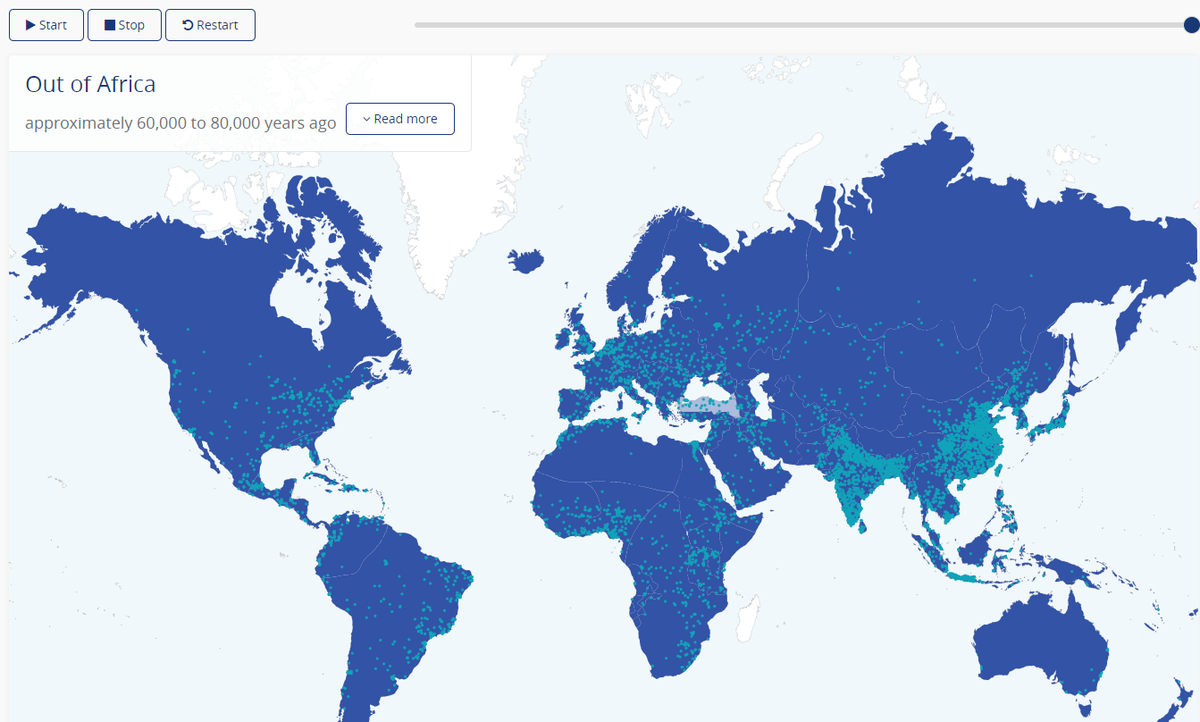 DNA Test Family History Map 3