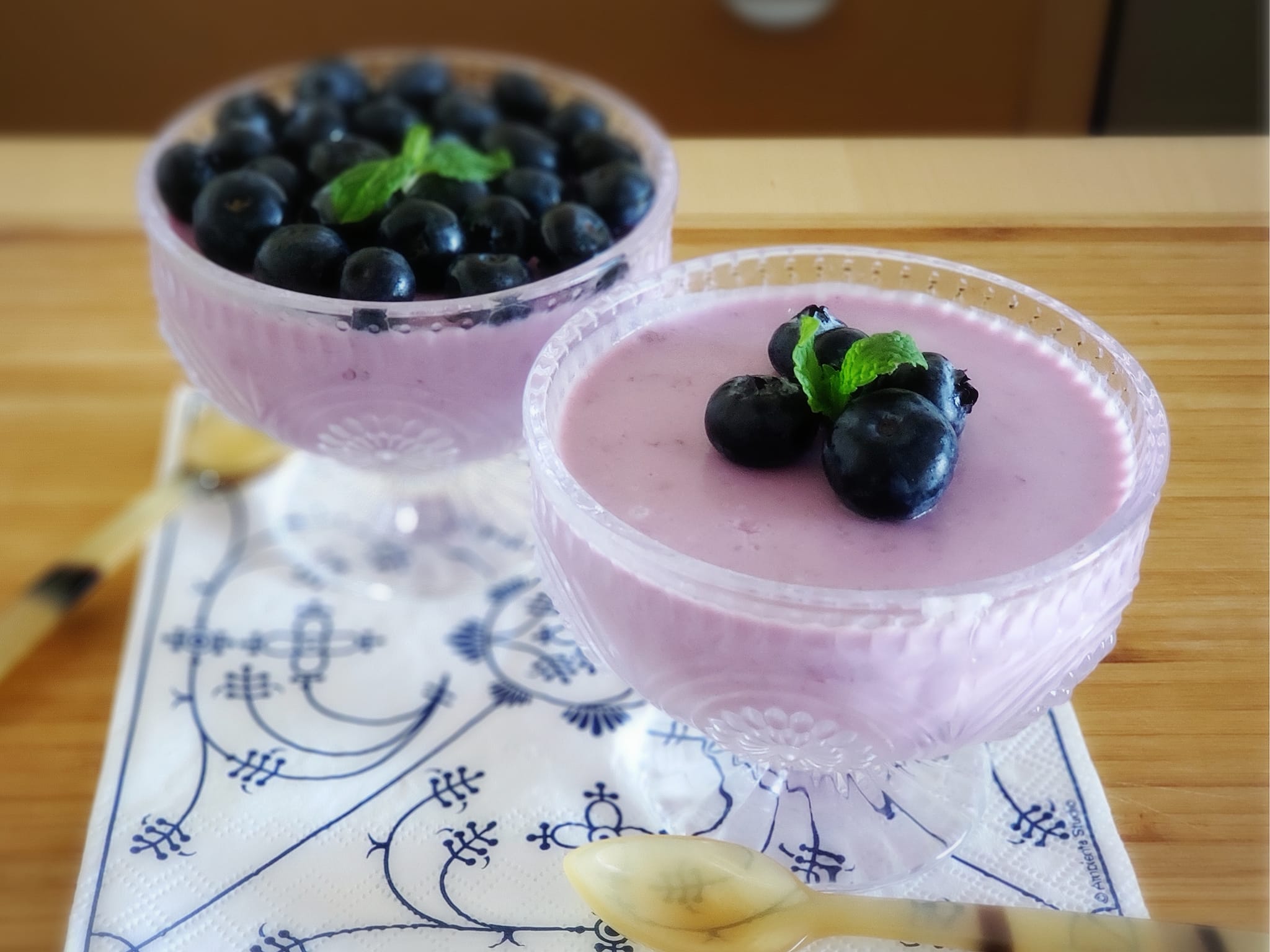 ケトブルーベリーココナッツスムージーのレシピ