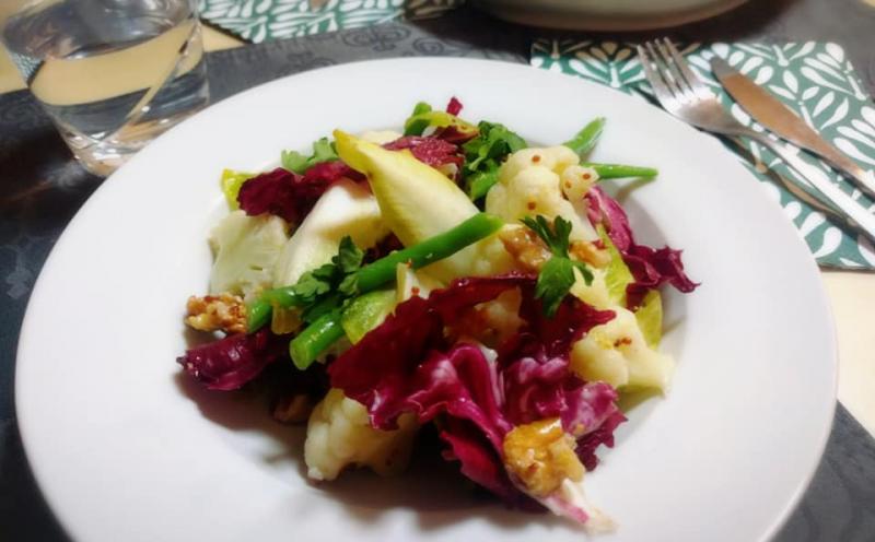 チコリとラディッキオ ロッソのサラダ Geefee レシピ Geefee