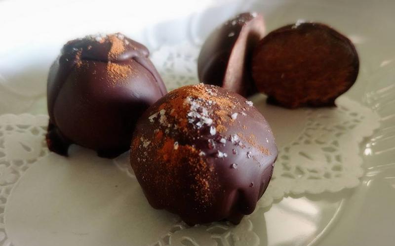 スイートポテトのチョコレートトリュフ ～geefee レシピ～