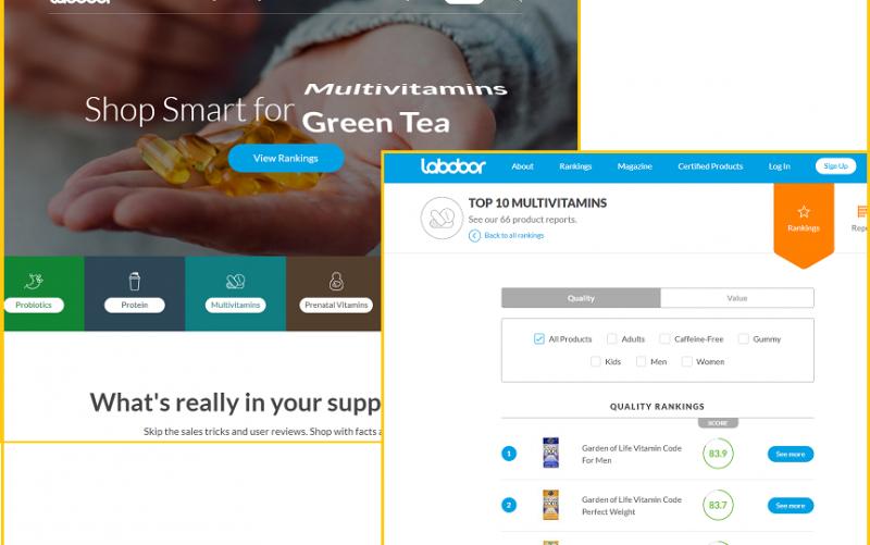 連載コラム カナダ在住薬剤師が伝授！実践サプリ講座（4） サプリメント選びのお助けサイト「Labdoor」